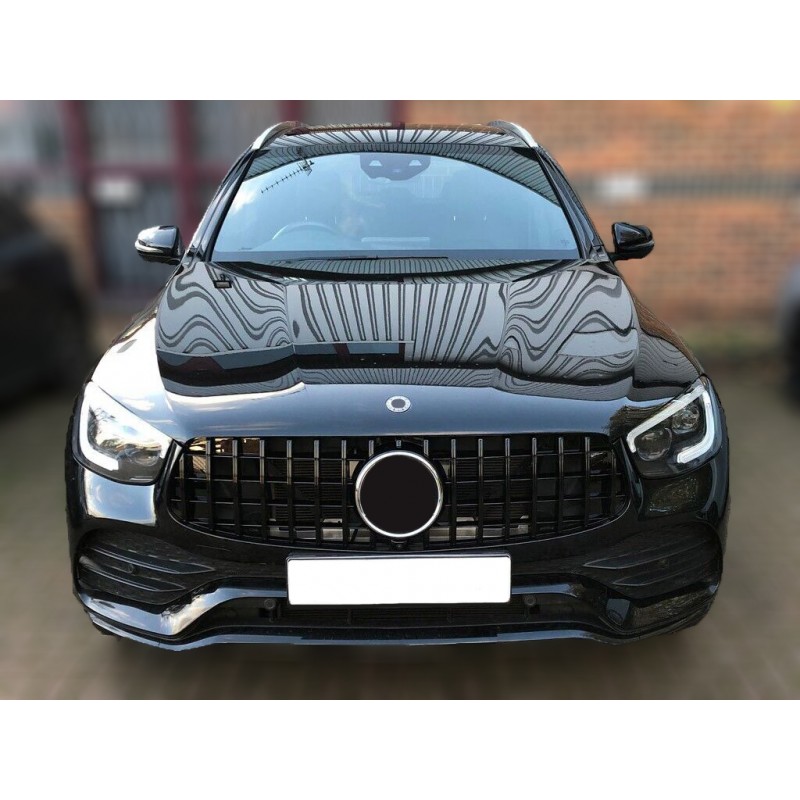 Parrilla Negra Brillo para Mercedes GLC GLC Coupé AMG X253 2019 22