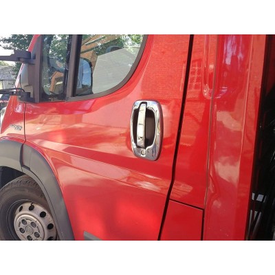 Tiradores de puerta para Fiat Ducato 2006+ cromados