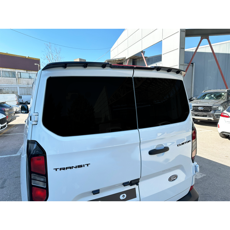 Spoiler de techo para V.1 portón doble Ford Transit Custom Mk2 (2023-) / Volkswagen T7 (2024-)