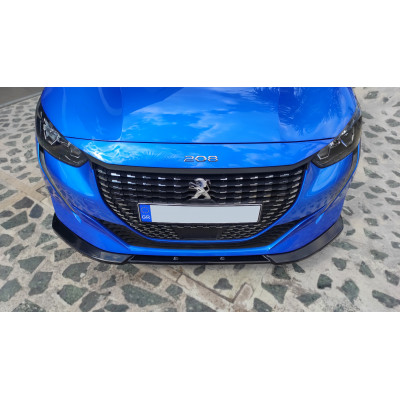 Spoiler delantero para V.1 Peugeot 208 Mk2 (2019-2023)