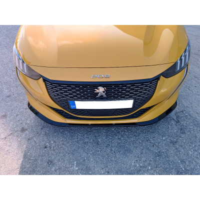 Spoiler delantero para V.2 Peugeot 208 Mk2 (2019-2023)