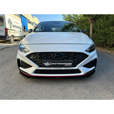 Spoiler delantero para Hyundai i30 Mk3 N / N-Line Hatchback / Fastback Facelift (2020-)