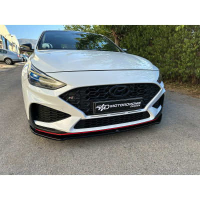 Spoiler delantero para Hyundai i30 Mk3 N / N-Line Hatchback / Fastback Facelift (2020-)