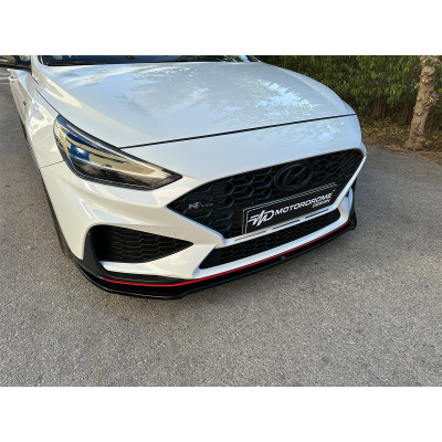 Spoiler delantero para Hyundai i30 Mk3 N / N-Line Hatchback / Fastback Facelift (2020-)