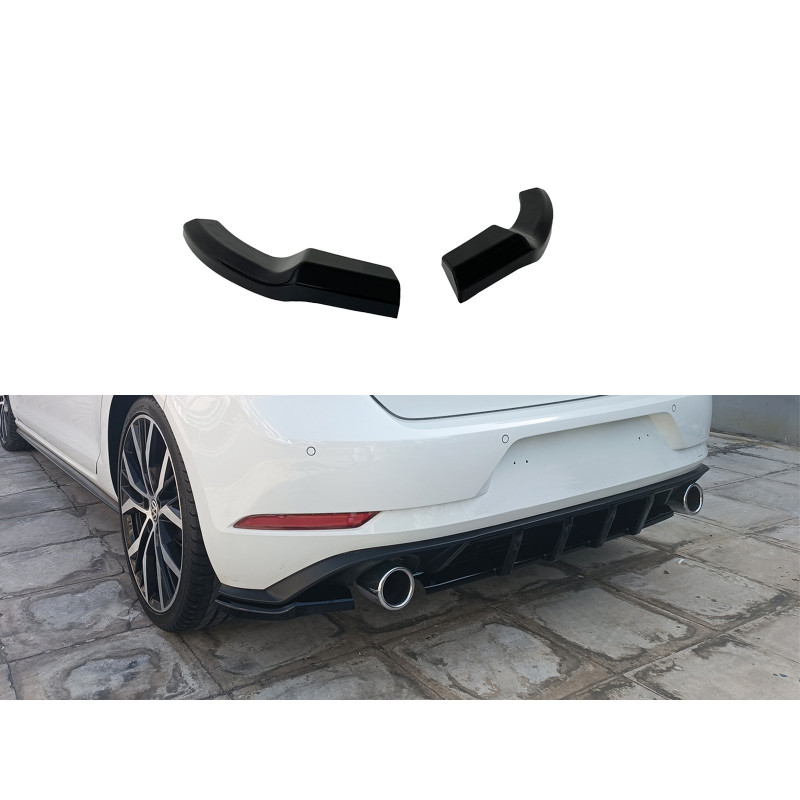 Rear Side Splitters Volkswagen Golf Mk7 Facelift GTI