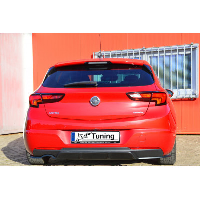 Parte central del difusor trasero para Opel Astra K