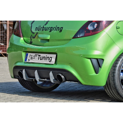 Faldon trasero ABS para Opel Corsa D OPC  Nürburging Edition