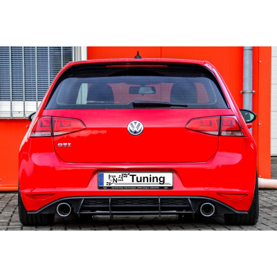 Faldon trasero para VW Golf 7 GTI + GTD