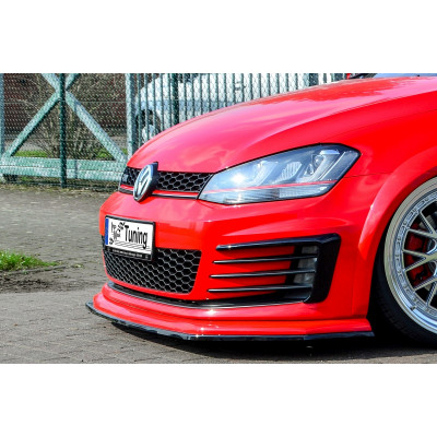 Spoiler delantero para VW Golf 7 GTI + GTD