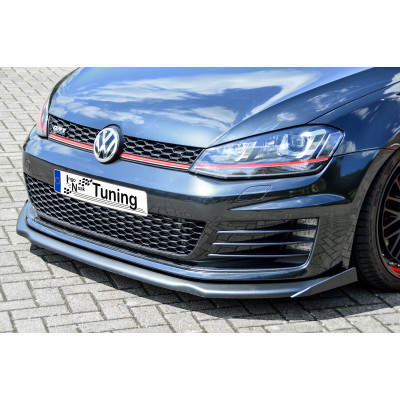 Spoiler delantero para VW Golf 7 GTI + GTD