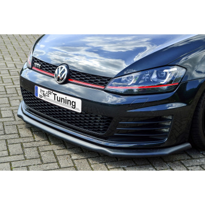 Spoiler delantero para VW Golf 7 GTI + GTD