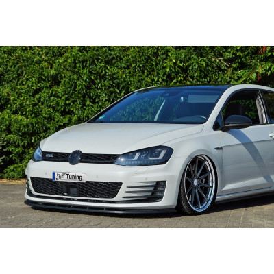 Spoiler delantero para VW Golf 7 GTI + GTD