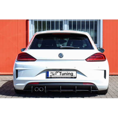 Faldon trasero para VW Scirocco 3 Facelift R-Line